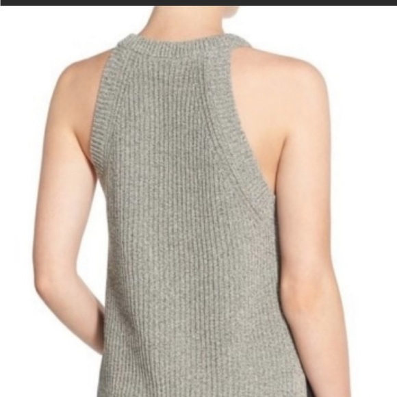 Madewell Valley Sweater-Tank in light grey size small, no flaws - Picture 4 of 12